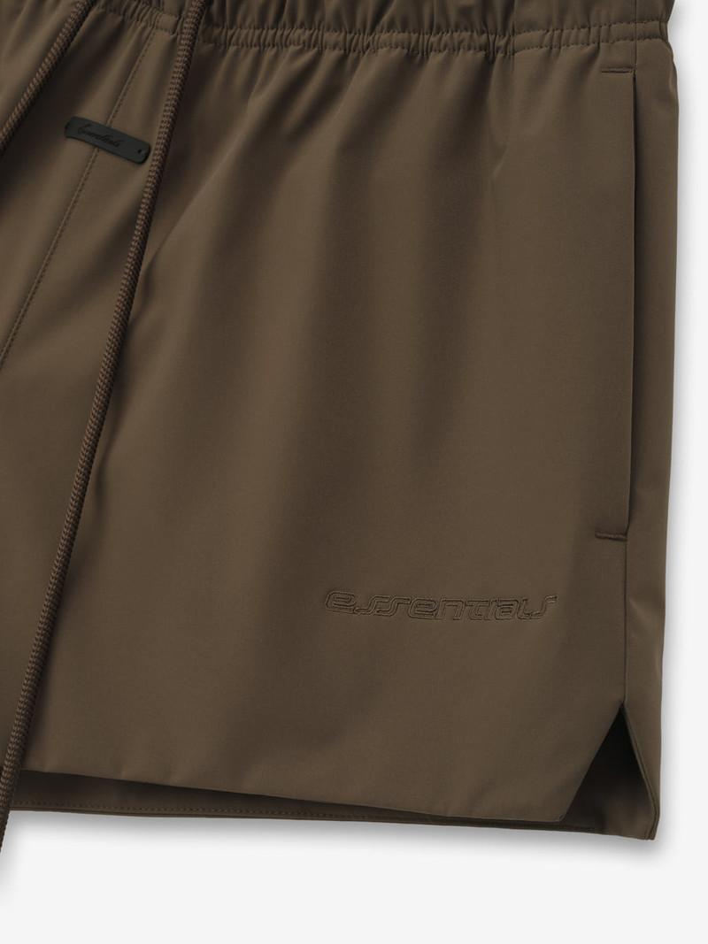 ESSENTIALS Womens Active Trace Running Short outlook