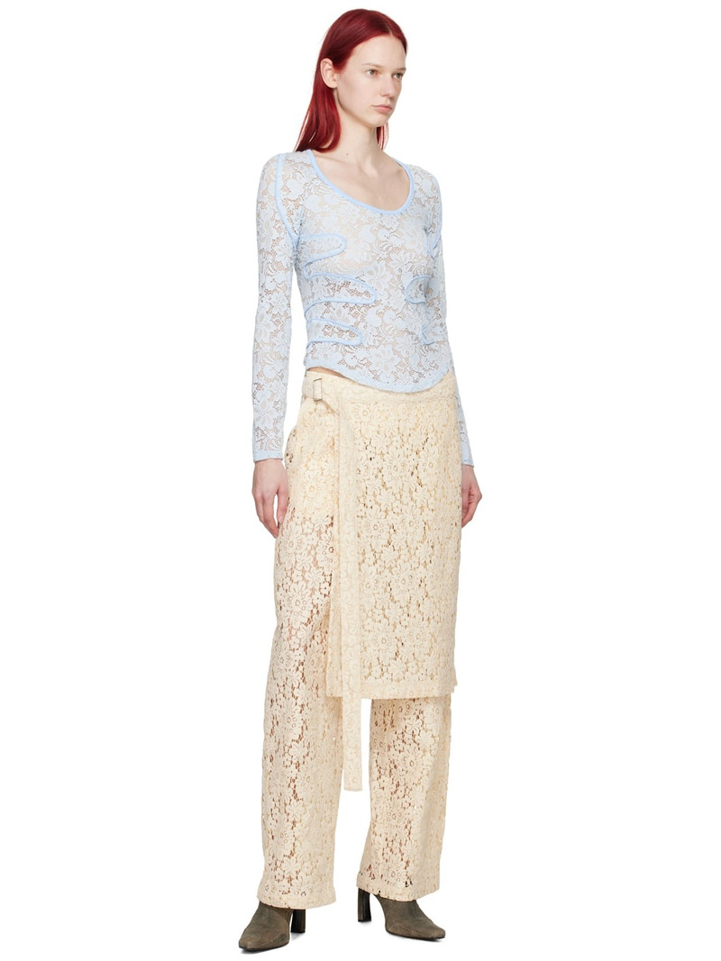 ECKHAUS LATTA Blue Seraph Long Sleeve T-Shirt outlook