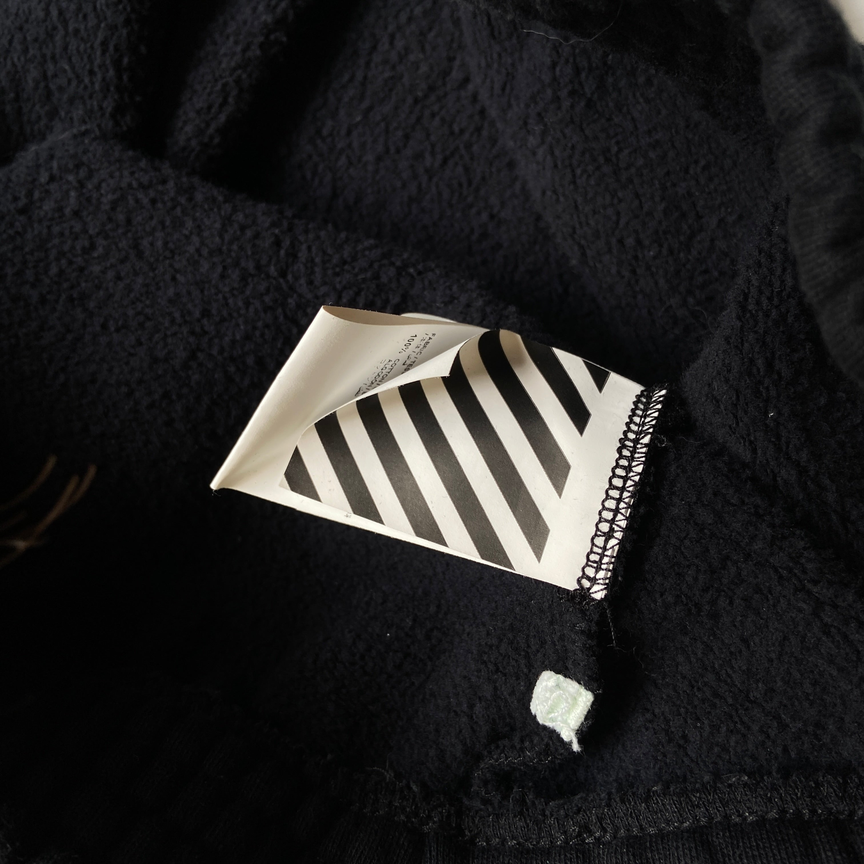 Off white not real dove extended oversized hoodie M - 10