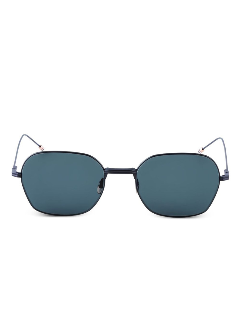 geometric frame sunglasses 1