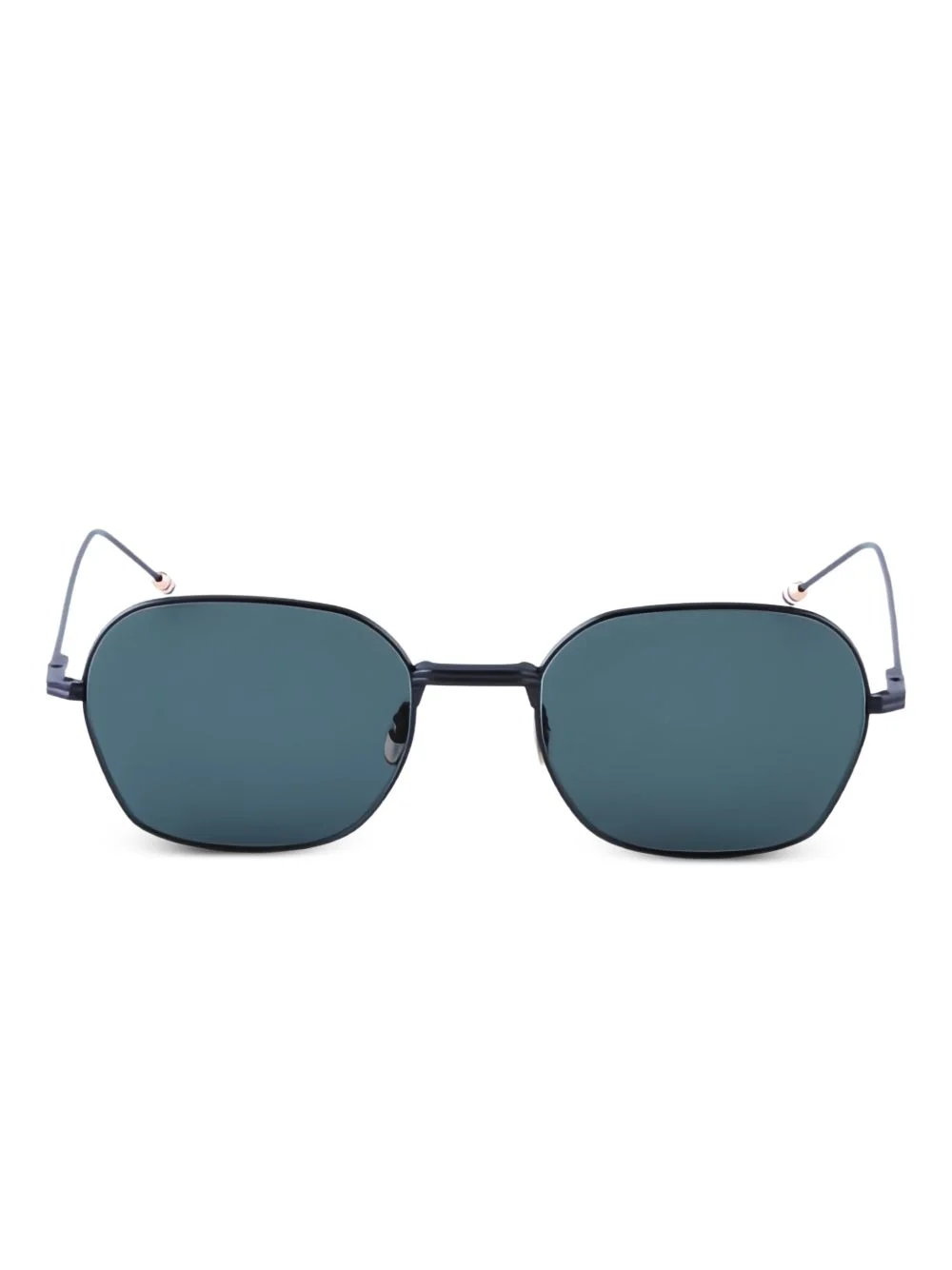 geometric frame sunglasses - 1