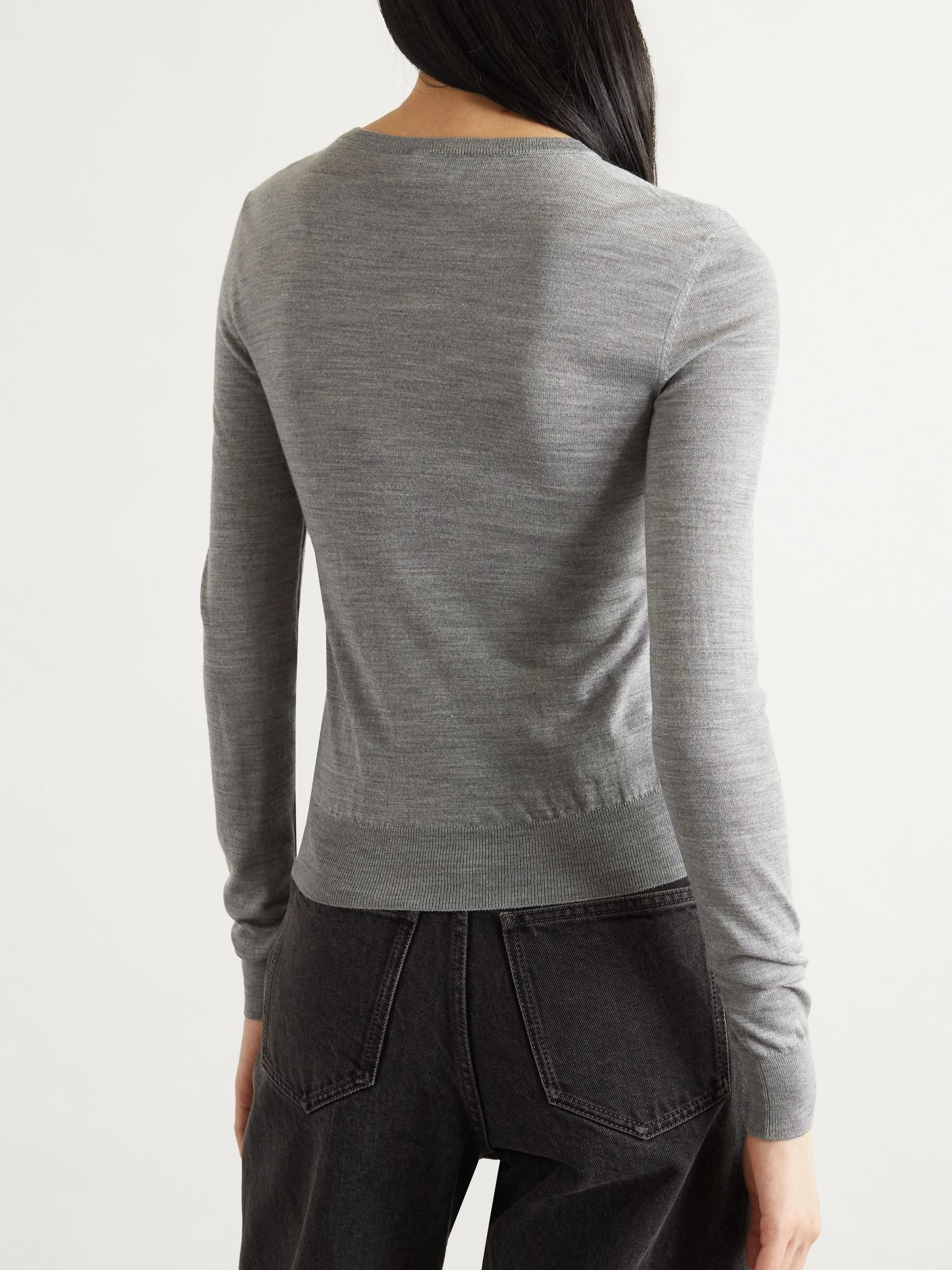 Wool sweater Gray - 3