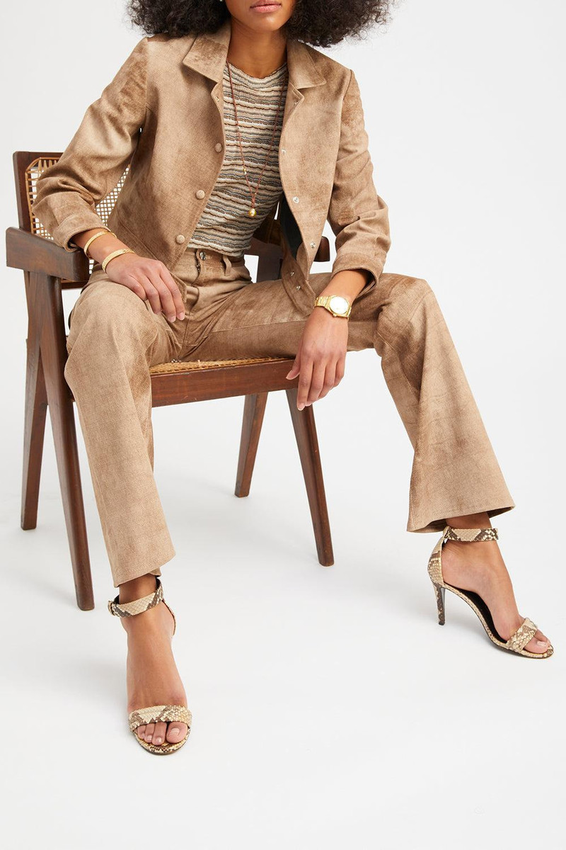 SPRWMN Cropped Trench Jacket outlook