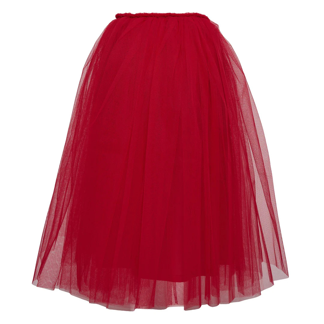 Hard Tulle Basic Skirt - 2