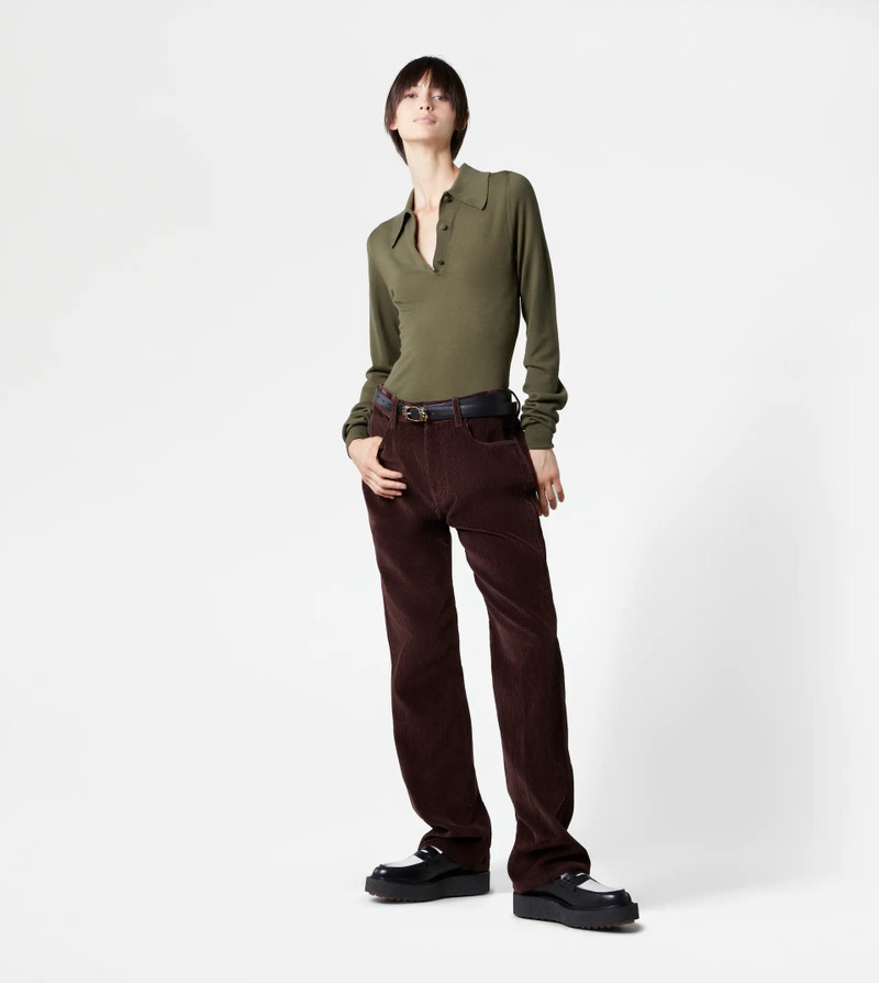 Tod's KNITTED BODYSUIT - BROWN outlook