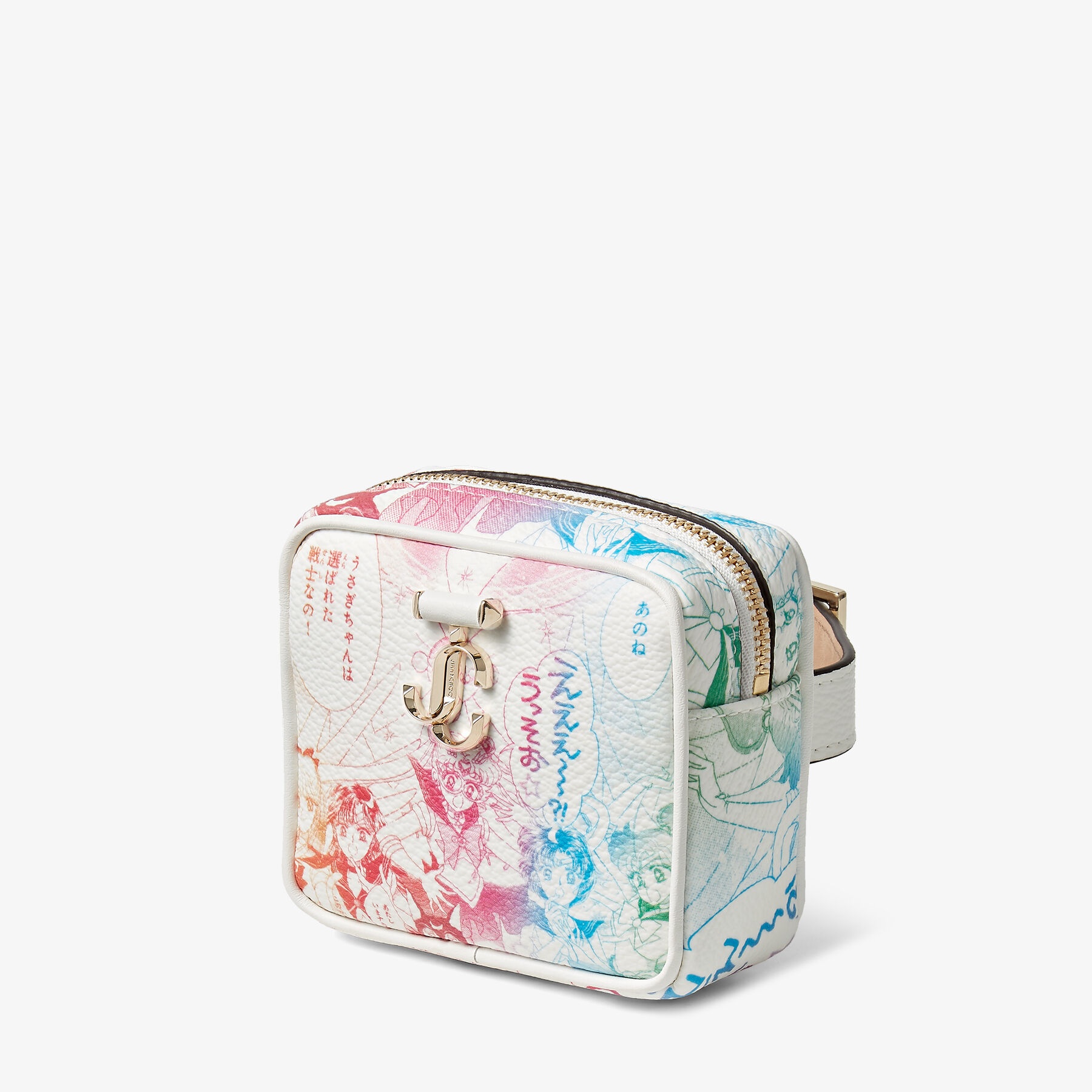 Sailor Guardians Rainbow Wrist Bag
Rainbow Manga Printed PU Leather Wrist Bag - 3