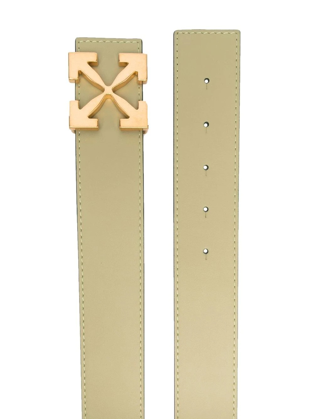 Arrows-motif buckle-fastening belt - 2