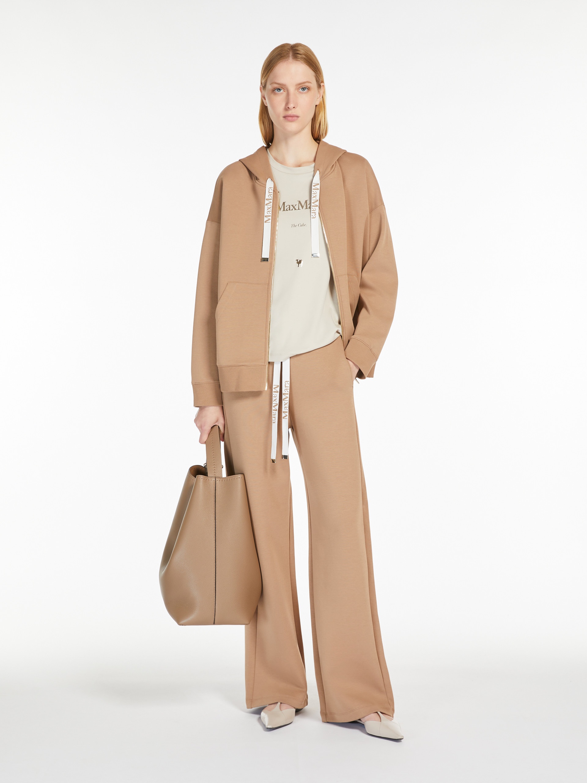 JOUR Technical cotton jersey sweatshirt - 2