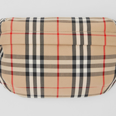 Burberry Medium Vintage Check Bonded Cotton Bum Bag outlook