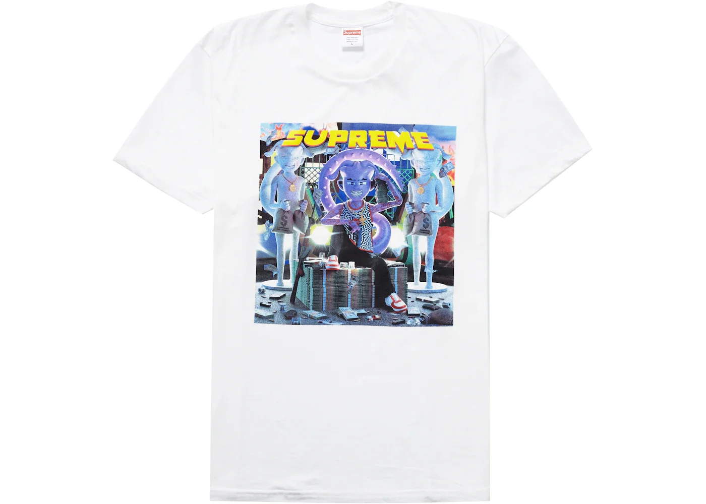 Supreme Richest Tee White - 1