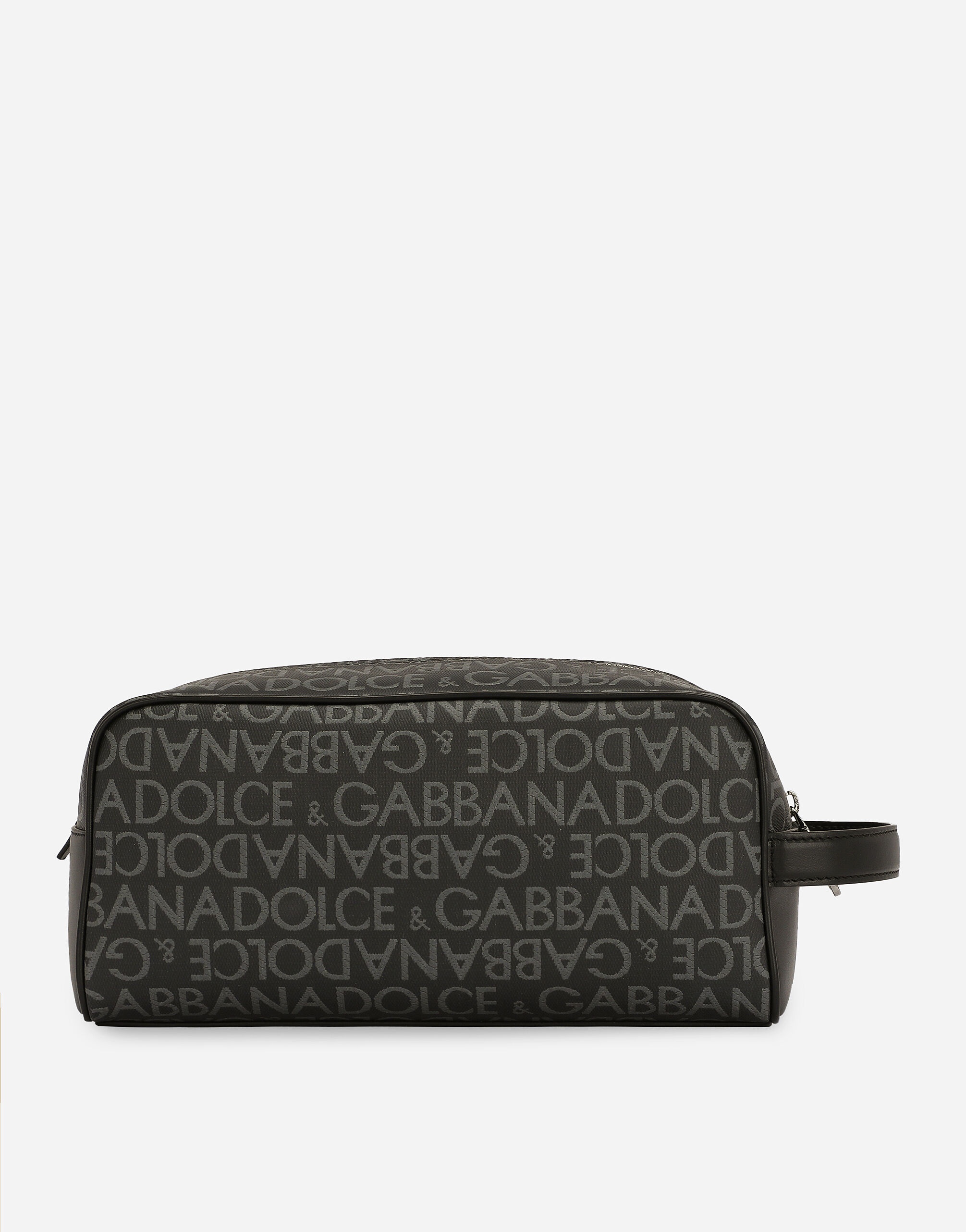 Coated jacquard toiletry bag - 3