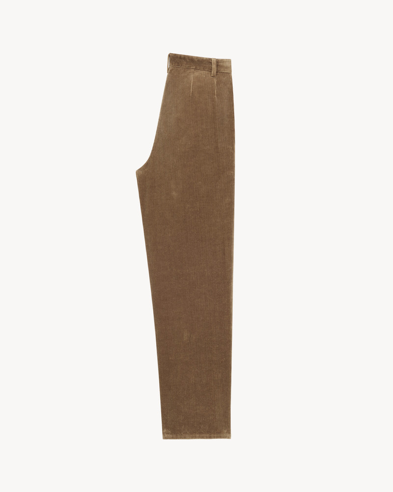 SAINT LAURENT WIDE-LEG PANTS IN CORDUROY outlook