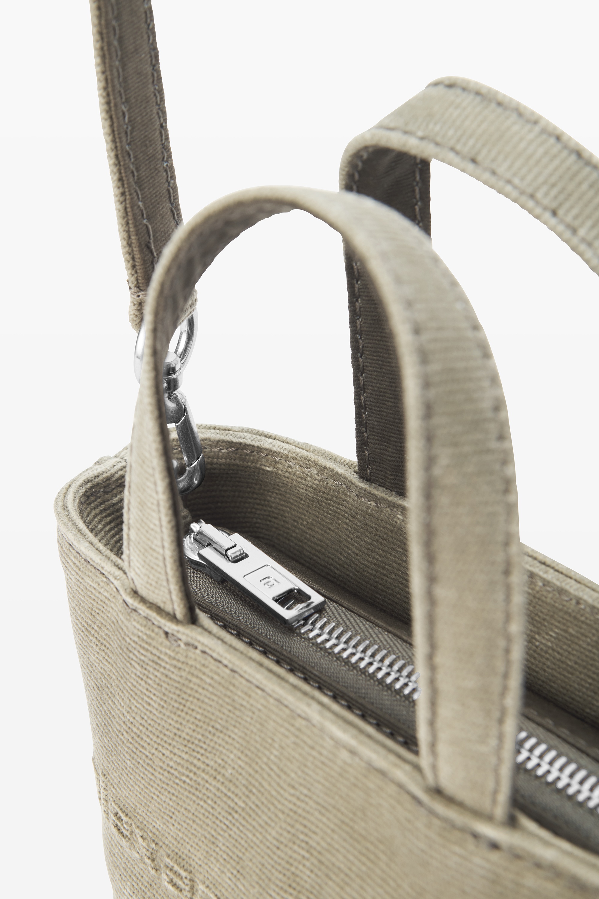 Punch Mini Tote in Wax Canvas - 6