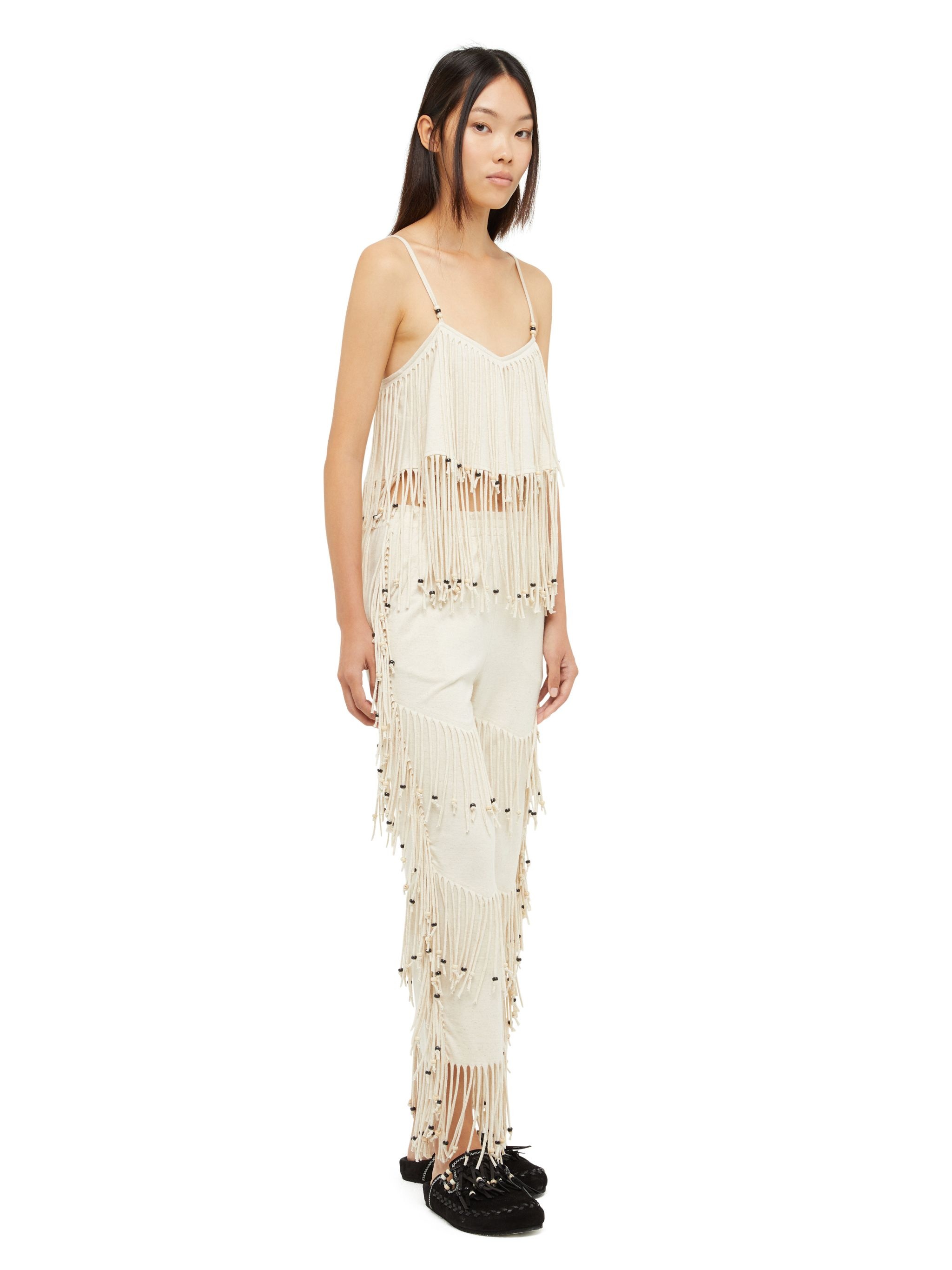 Monsoon Fringed Pants - 5