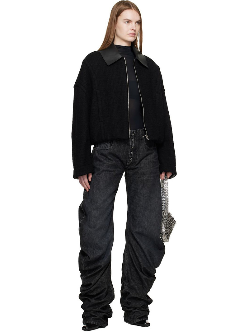 Jean Paul Gaultier Black Oversize Fit Jeans outlook