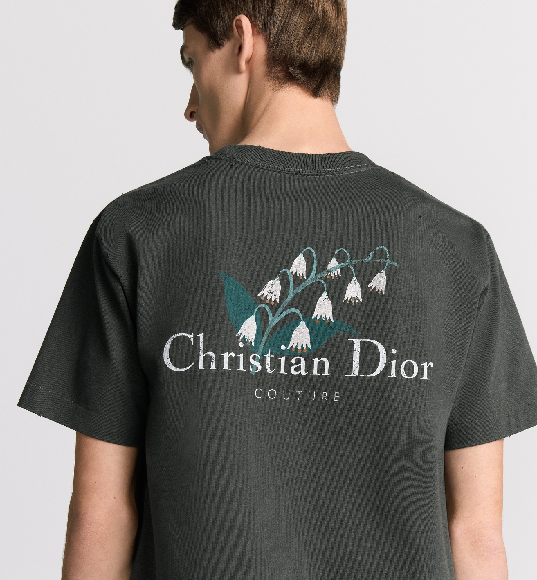 Christian Dior Couture Lily of the Valley T-Shirt, Relaxed Fit - 4