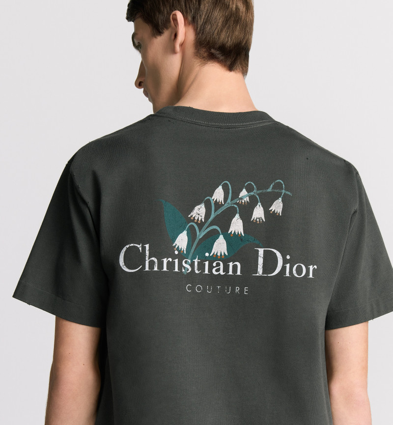 Christian Dior Couture Lily of the Valley T-Shirt, Relaxed Fit 4