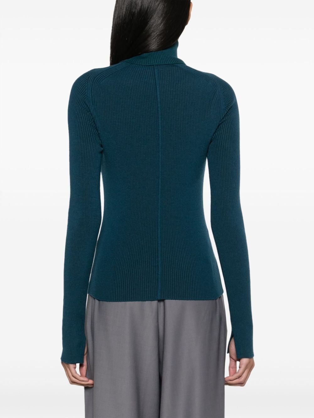 embellished rollneck jumper - 4