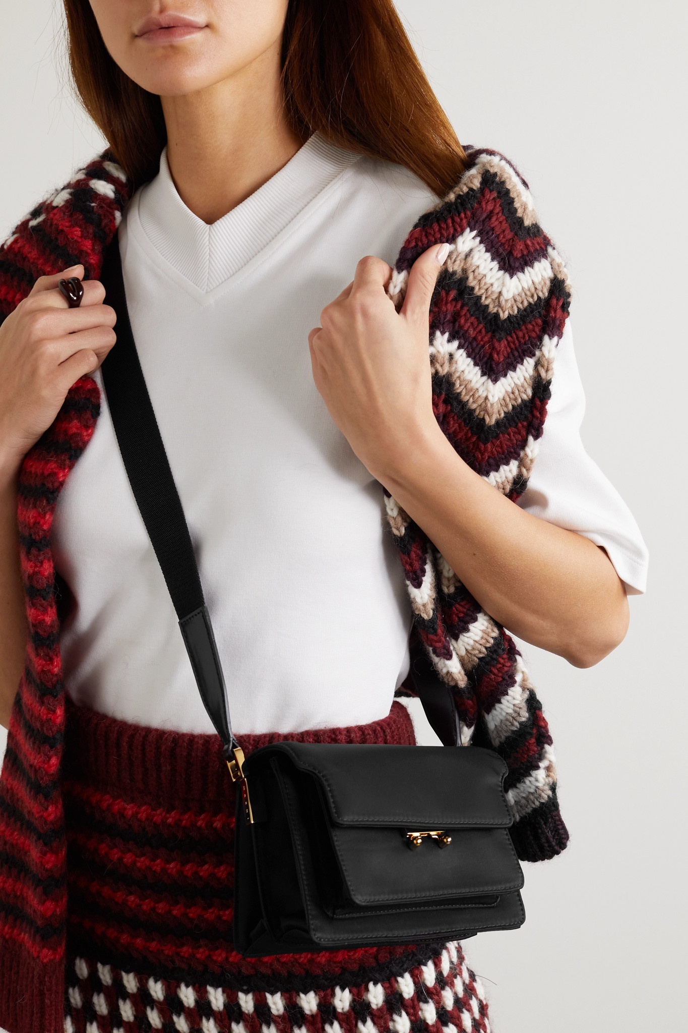 Trunk Light mini nylon shoulder bag - 4