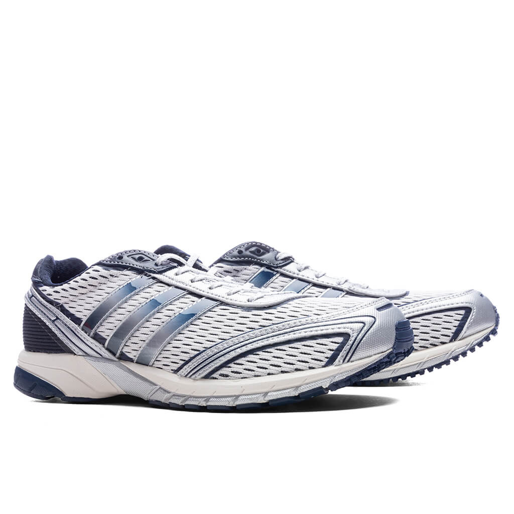 ADIDAS X SPORTY & RICH WOMEN'S ADIZERO ADIOS - CLOUD WHITE/COLLEGIATE NAVY/CLOUD WHITE - 2