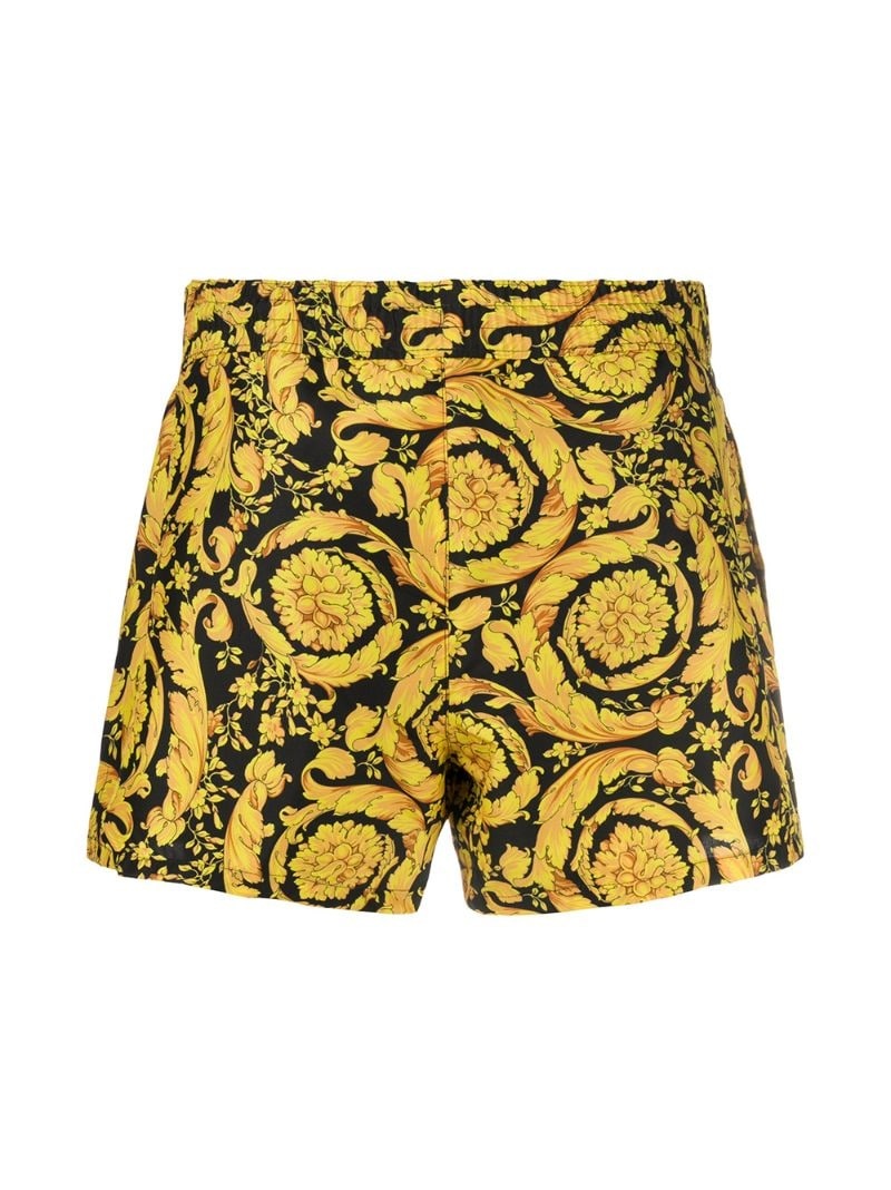 Barocco-print swim shorts - 2