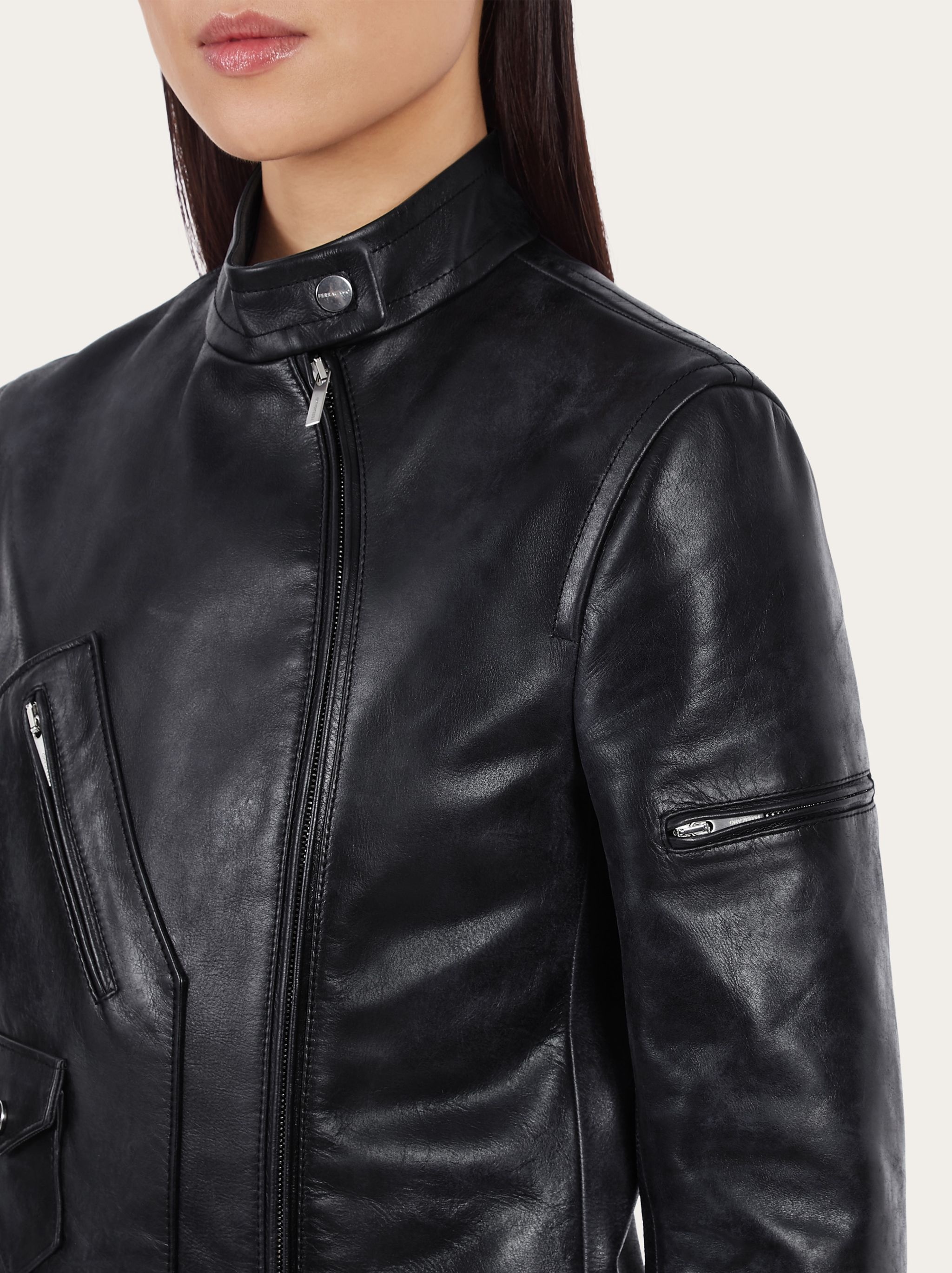 Nappa biker jacket - 4