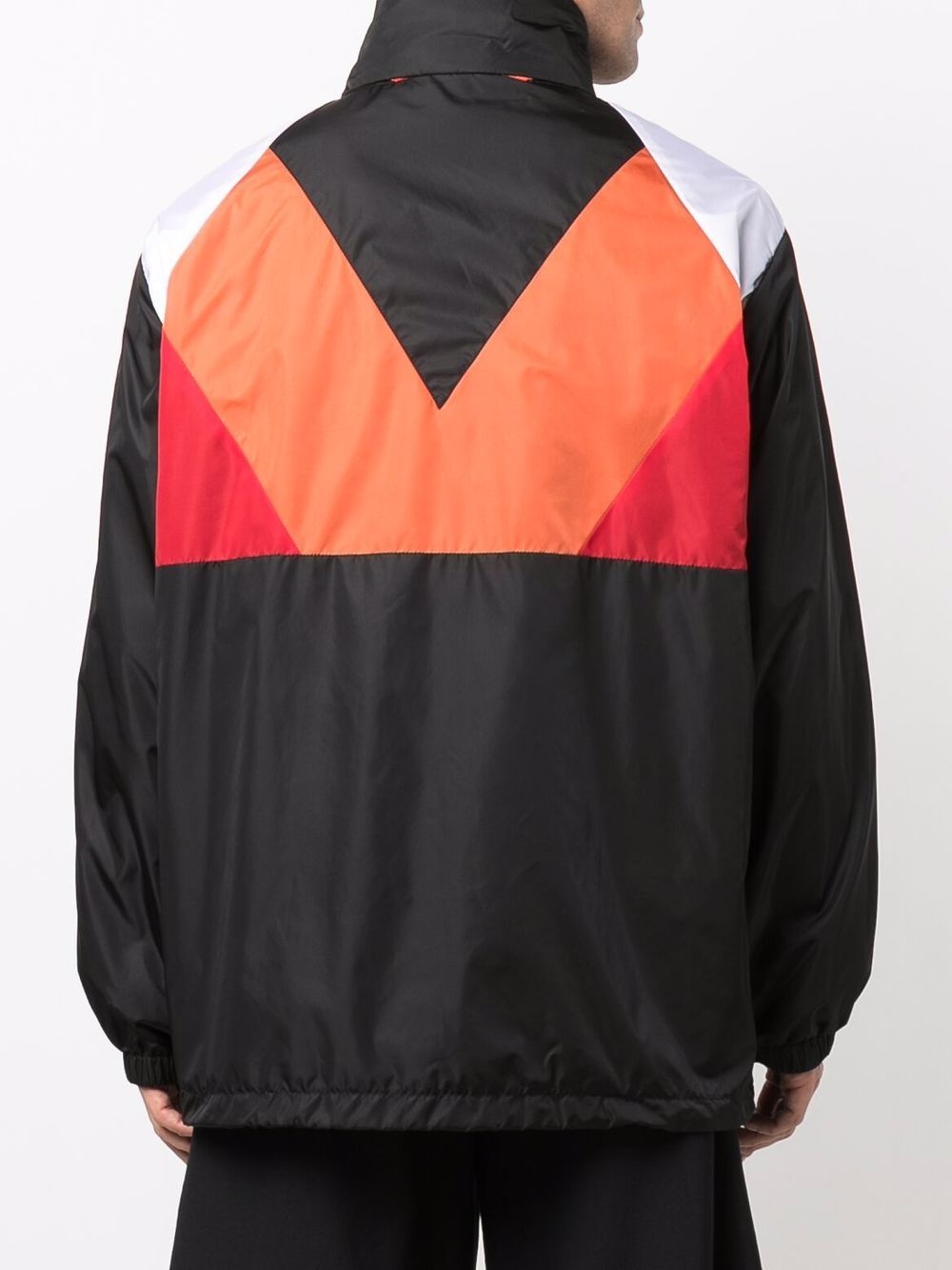 colour-block logo track jacket - 4