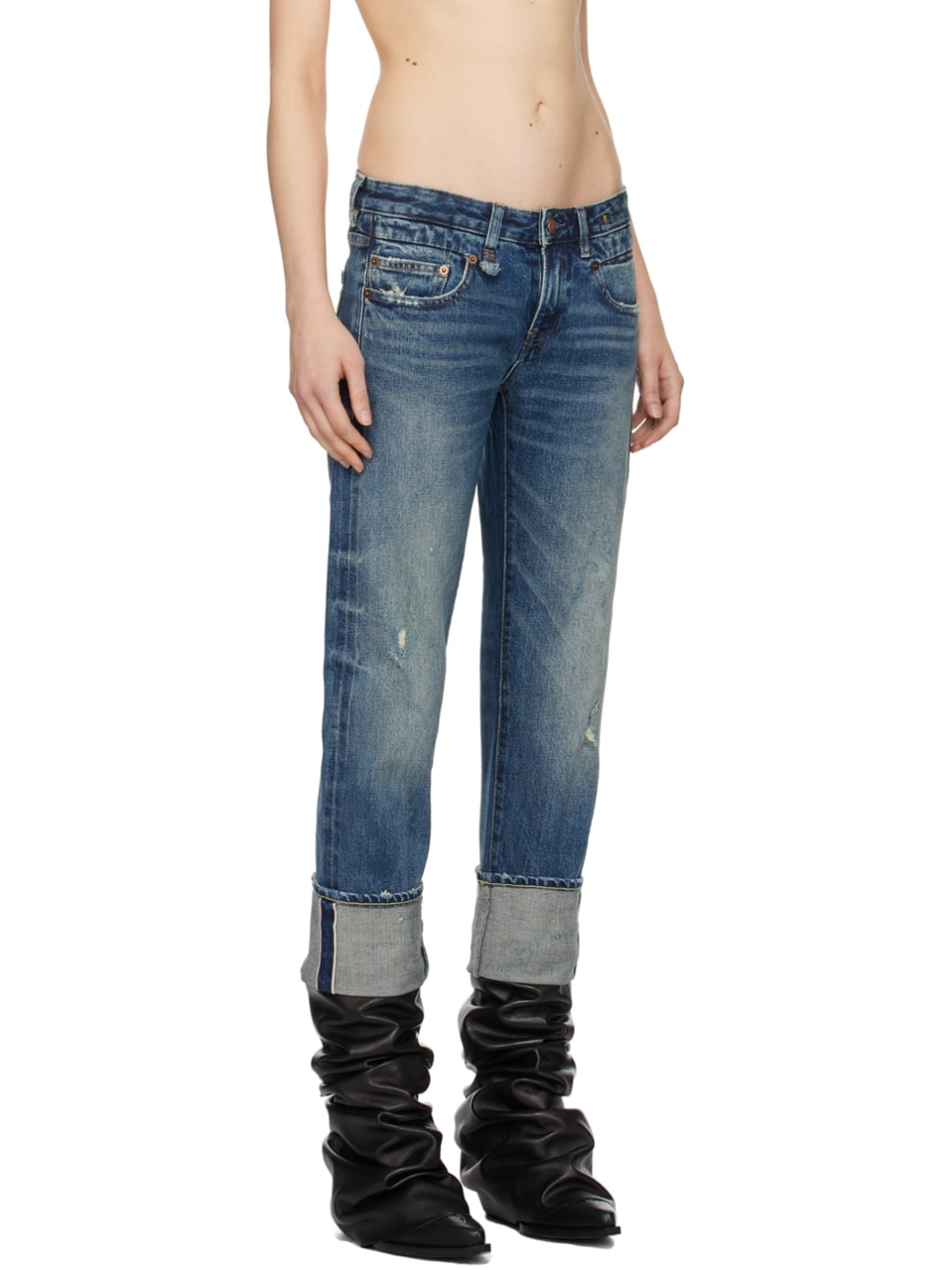 Blue Boy Straight Jeans - 2