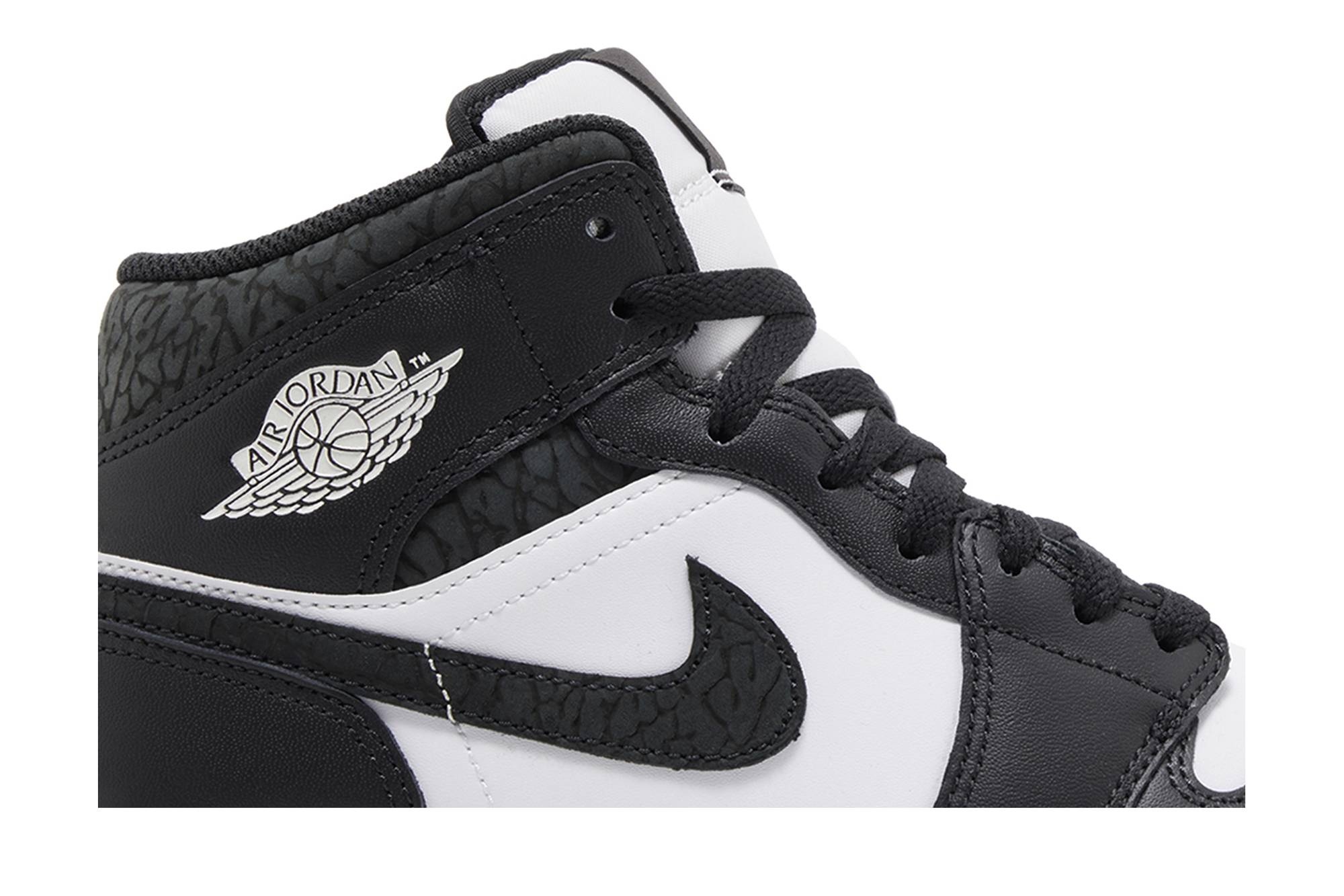 Air Jordan 1 Mid SE 'Panda Elephant' - 2