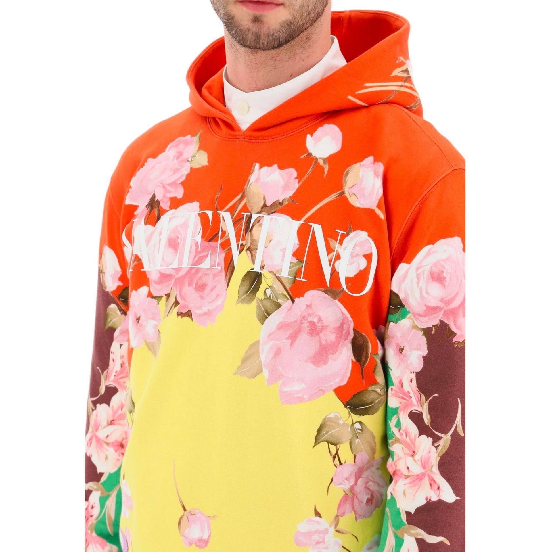 Valentino Logo Hooded Sweatshirt Men - 4