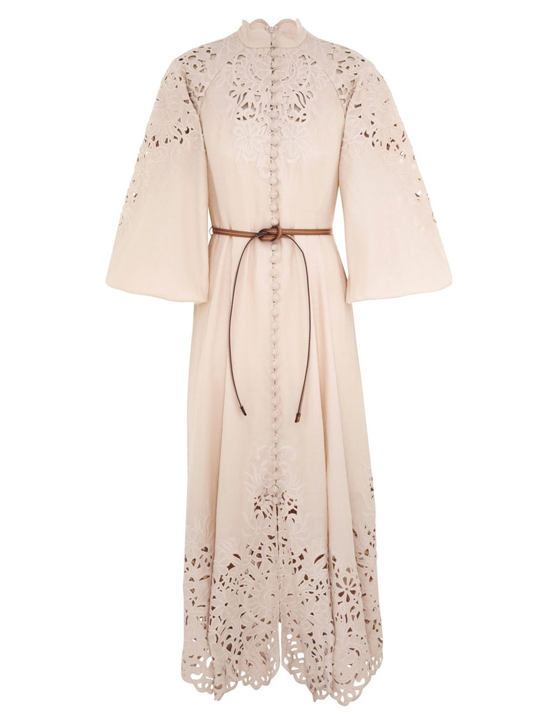 WYLIE EMBROIDERED BILLOW DRESS 1