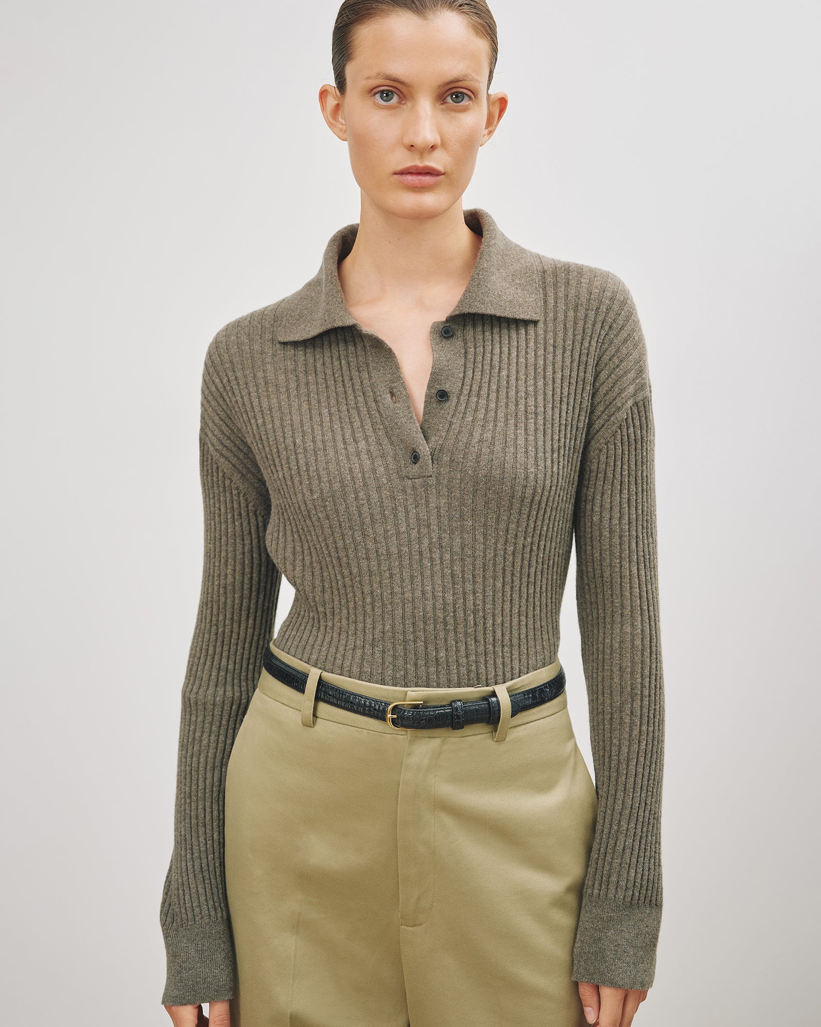RAMONA POLO SWEATER - 2