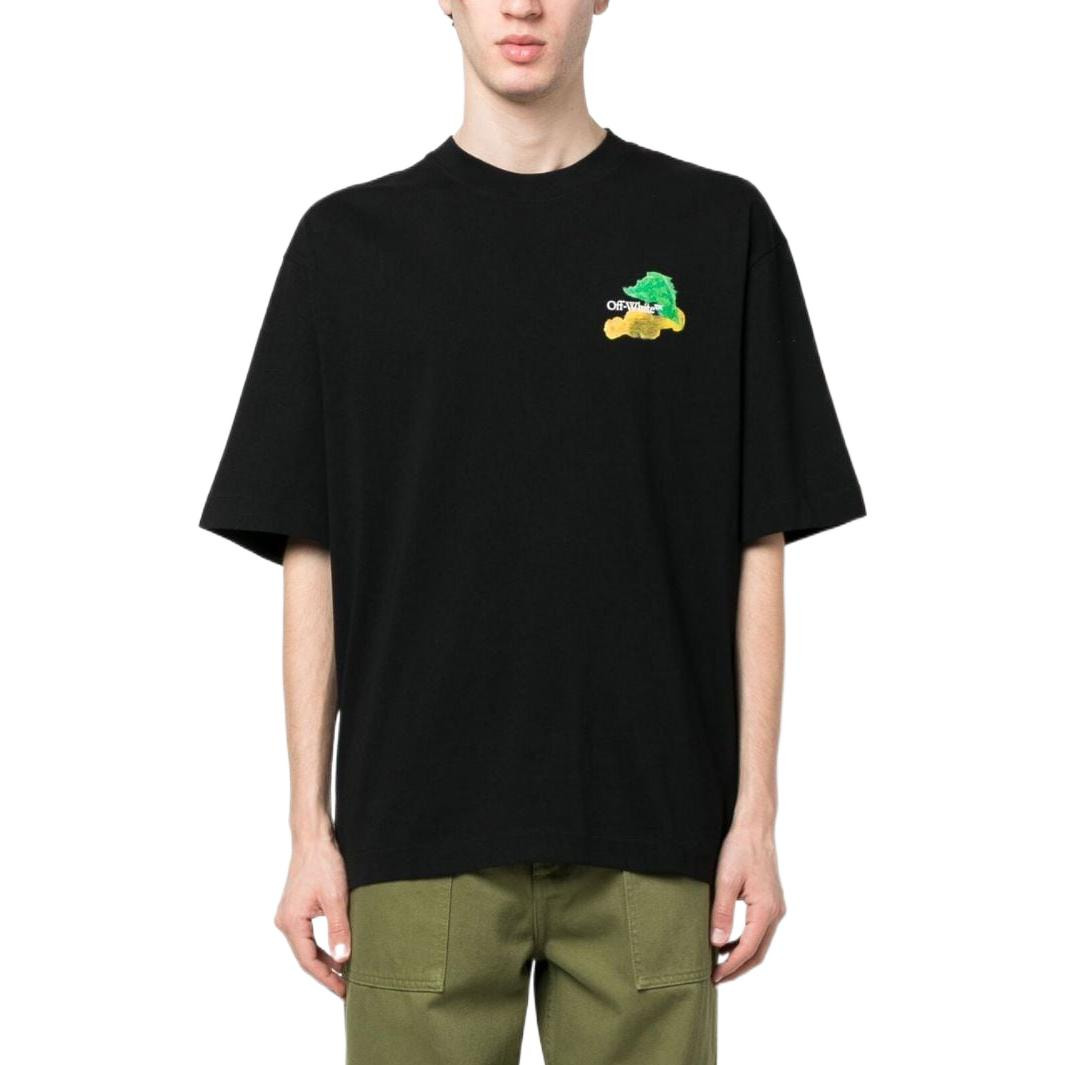 Off-White SS23 Brush Arrow Tee OMAA027S23JER0041084 - 2