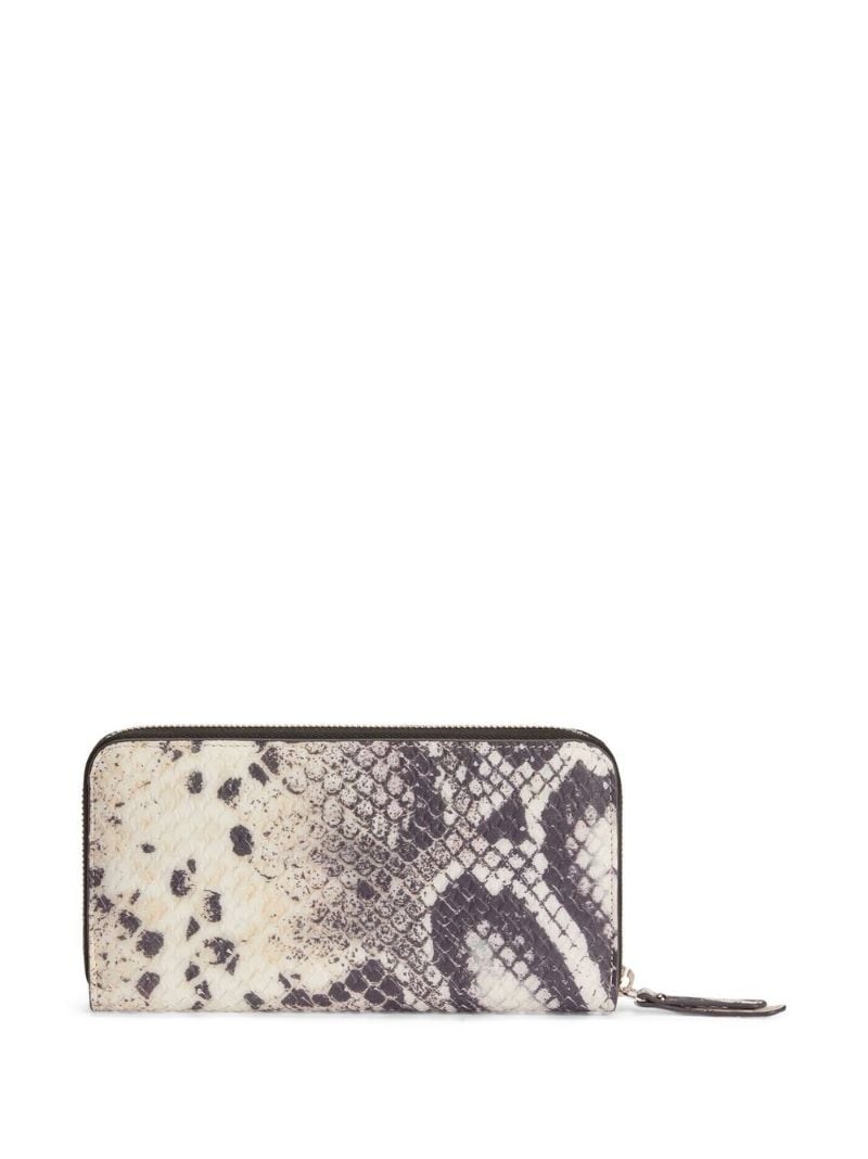 Charlotte snakeskin wallet - 2