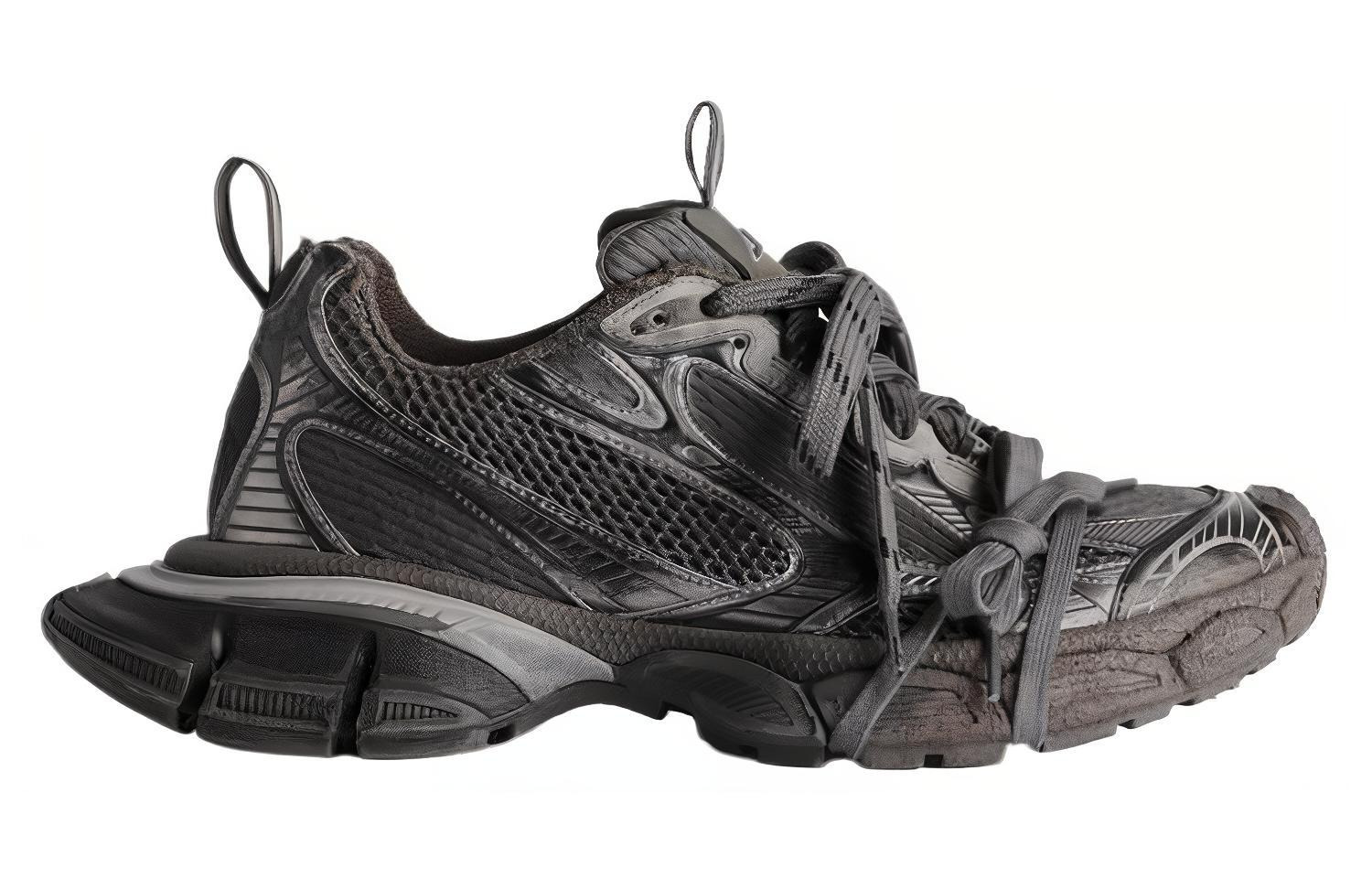 (WMNS) Balenciaga 3XL Sneakers 'Grey Brown Mesh' 734731W3XL72200 - 2