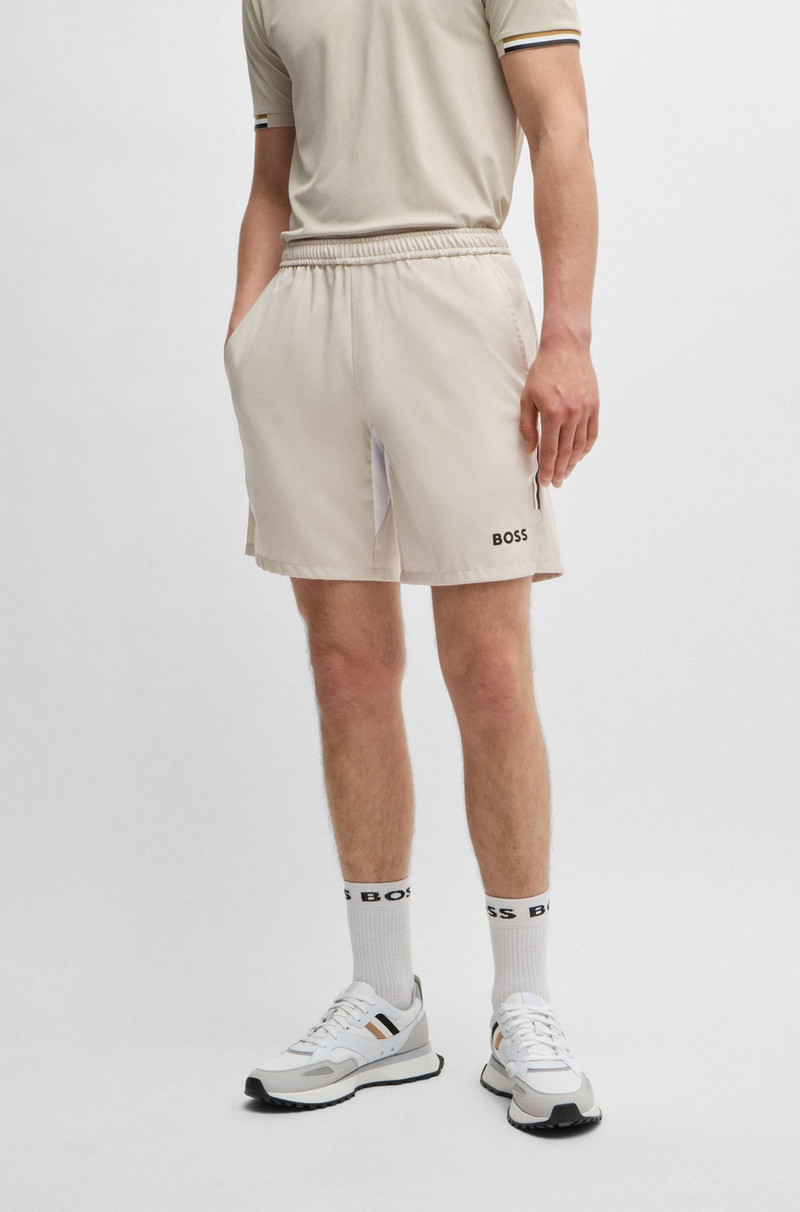 BOSS X MATTEO BERRETTINI TENNIS SHORTS WITH FOUR-WAY STRETCH 2
