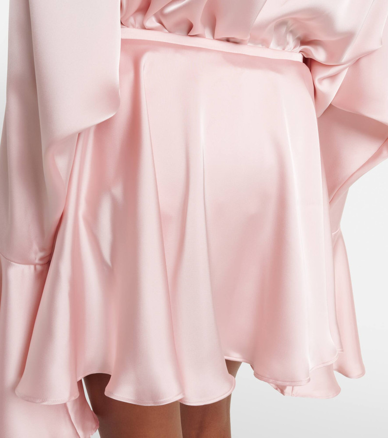 Satin miniskirt 5