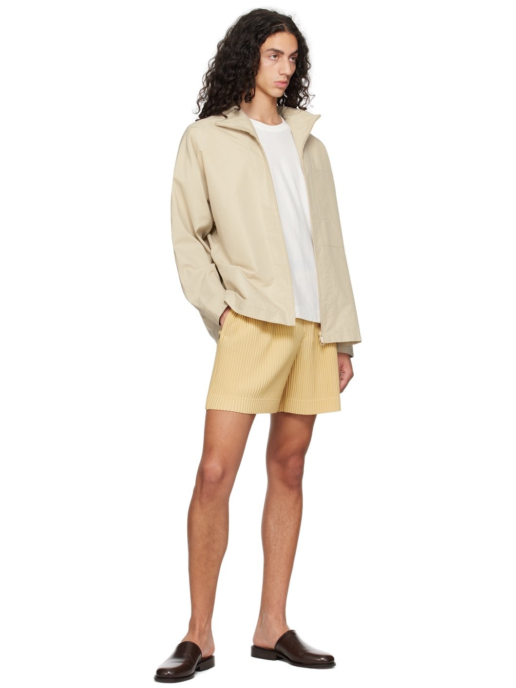 Beige Blank Shirt - 4