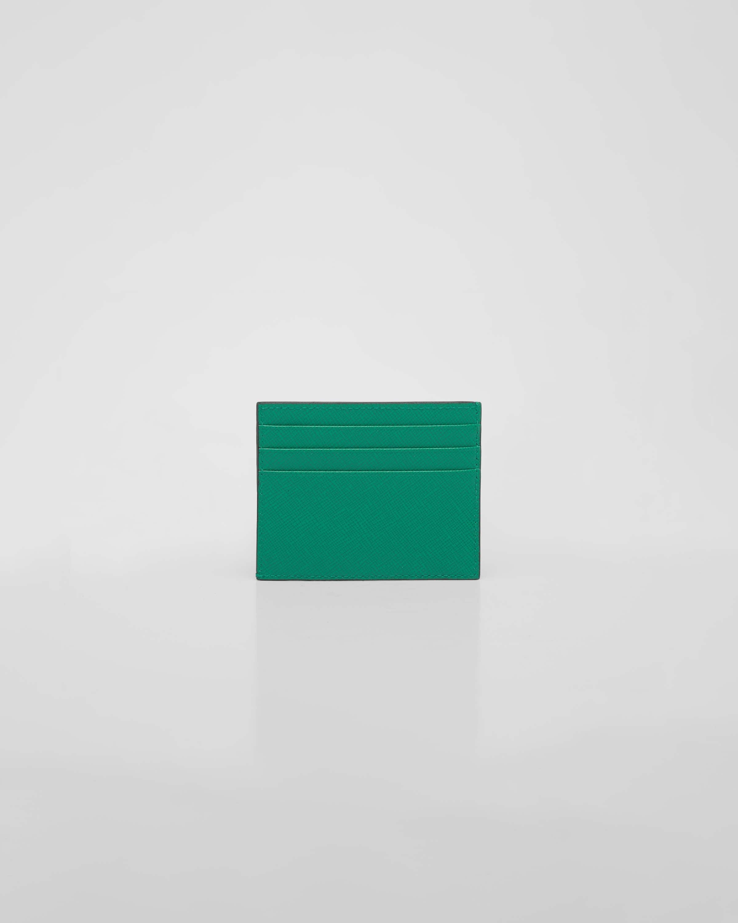 Saffiano leather card holder - 4