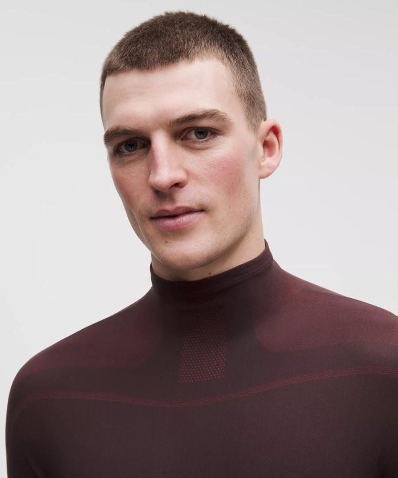 Team Canada Men's Seamless Mockneck Base Layer *COC Logo 4
