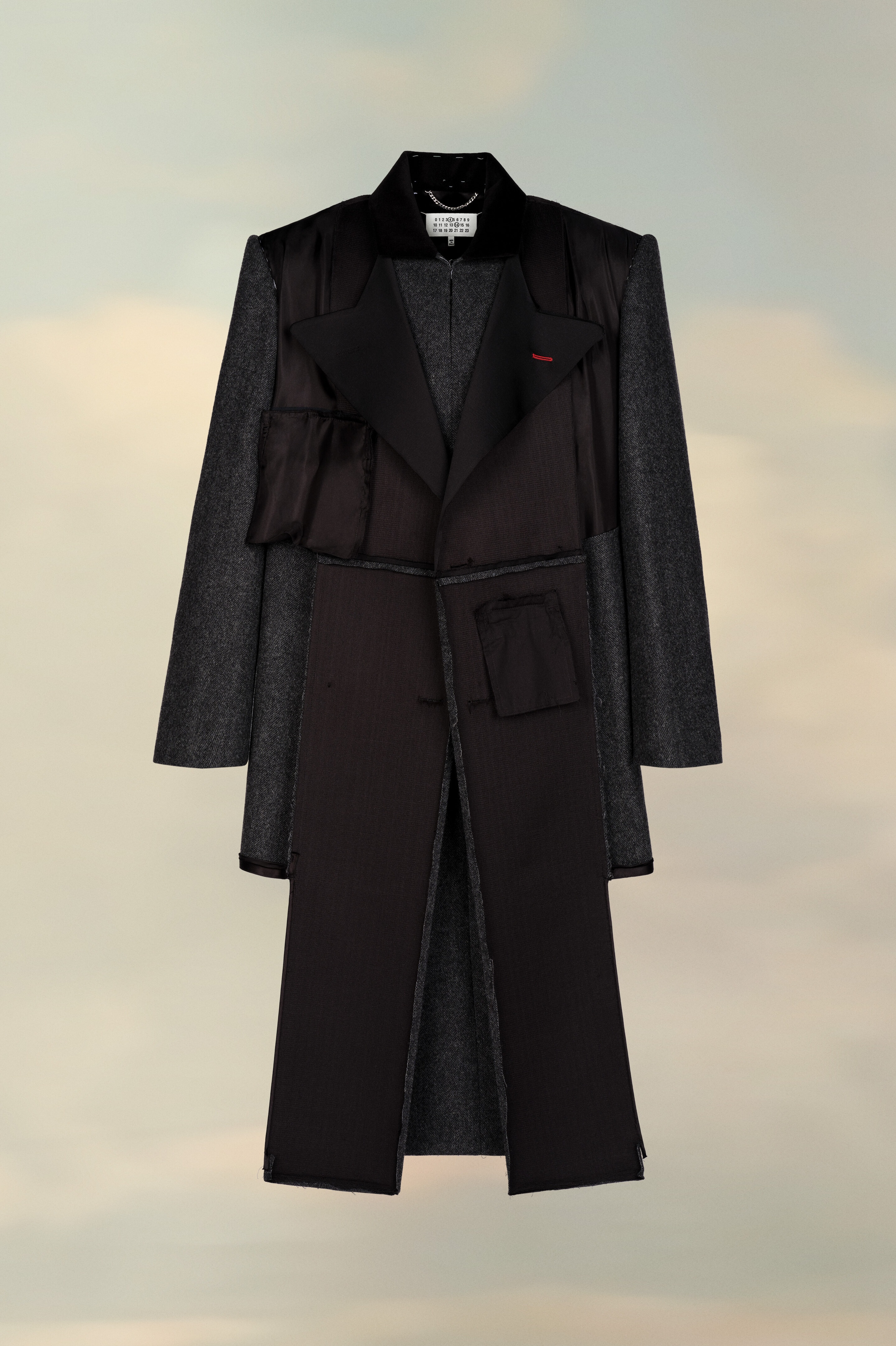 Spliced Work-In-Progress Coat - 1