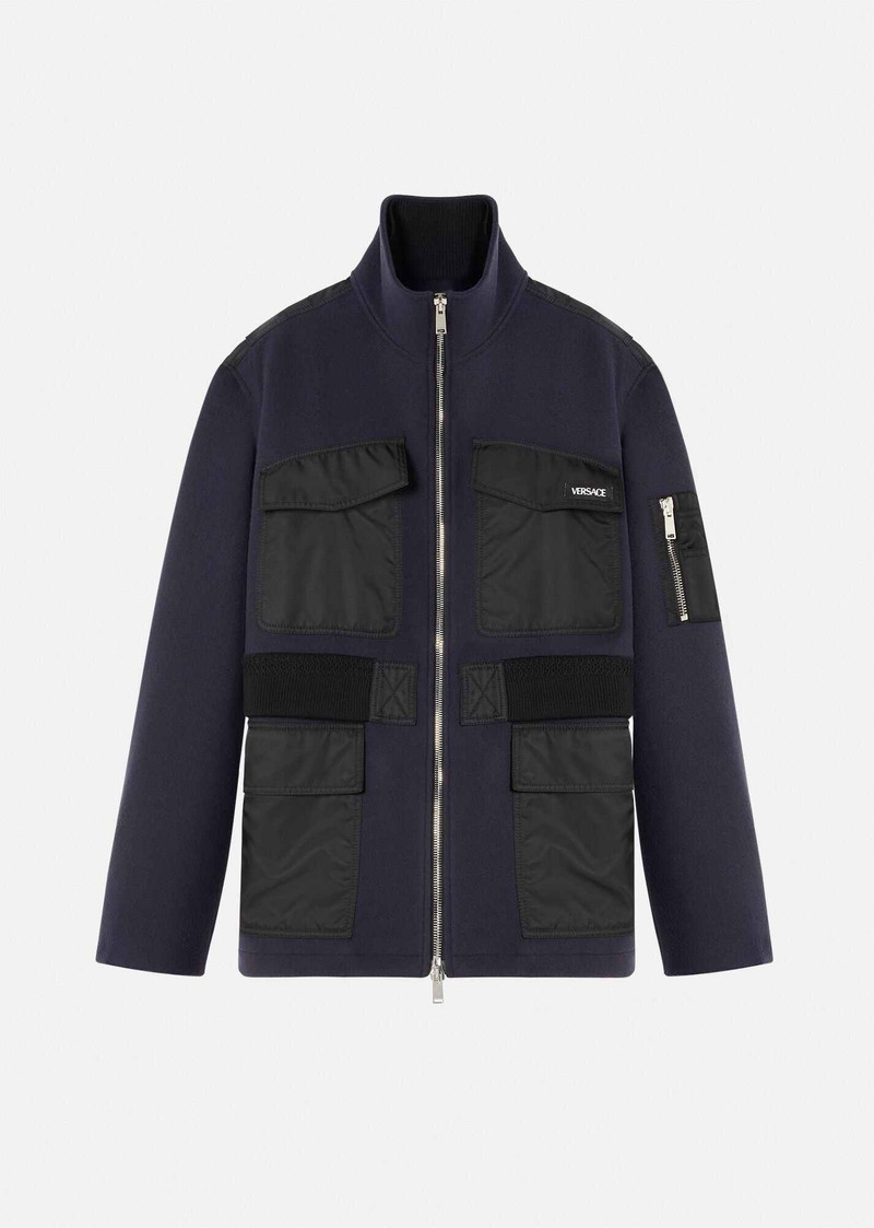 Wool & Nylon Parka 1