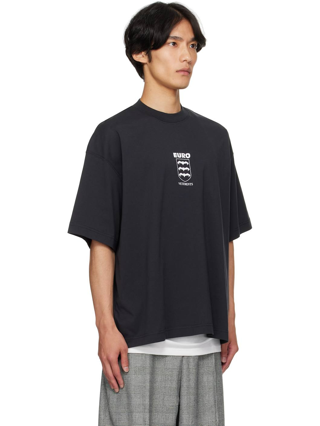 Black Bats Logo Regular T-shirt - 2
