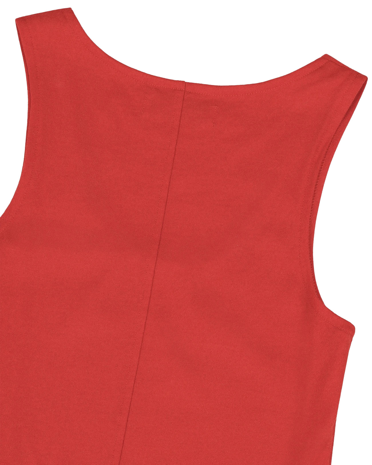 STRETCH WOOL TANK RED - 5