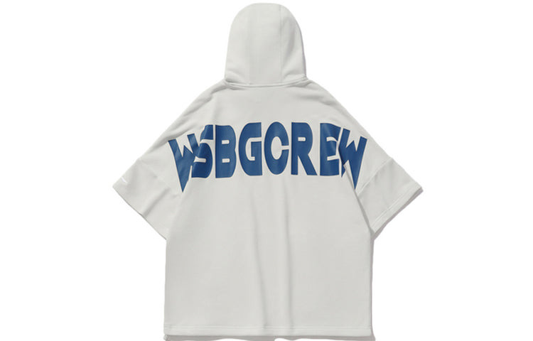 Li-Ning CF Series hooded Short Sleeve Couple Style 'White' AWDQ439-1 - 3