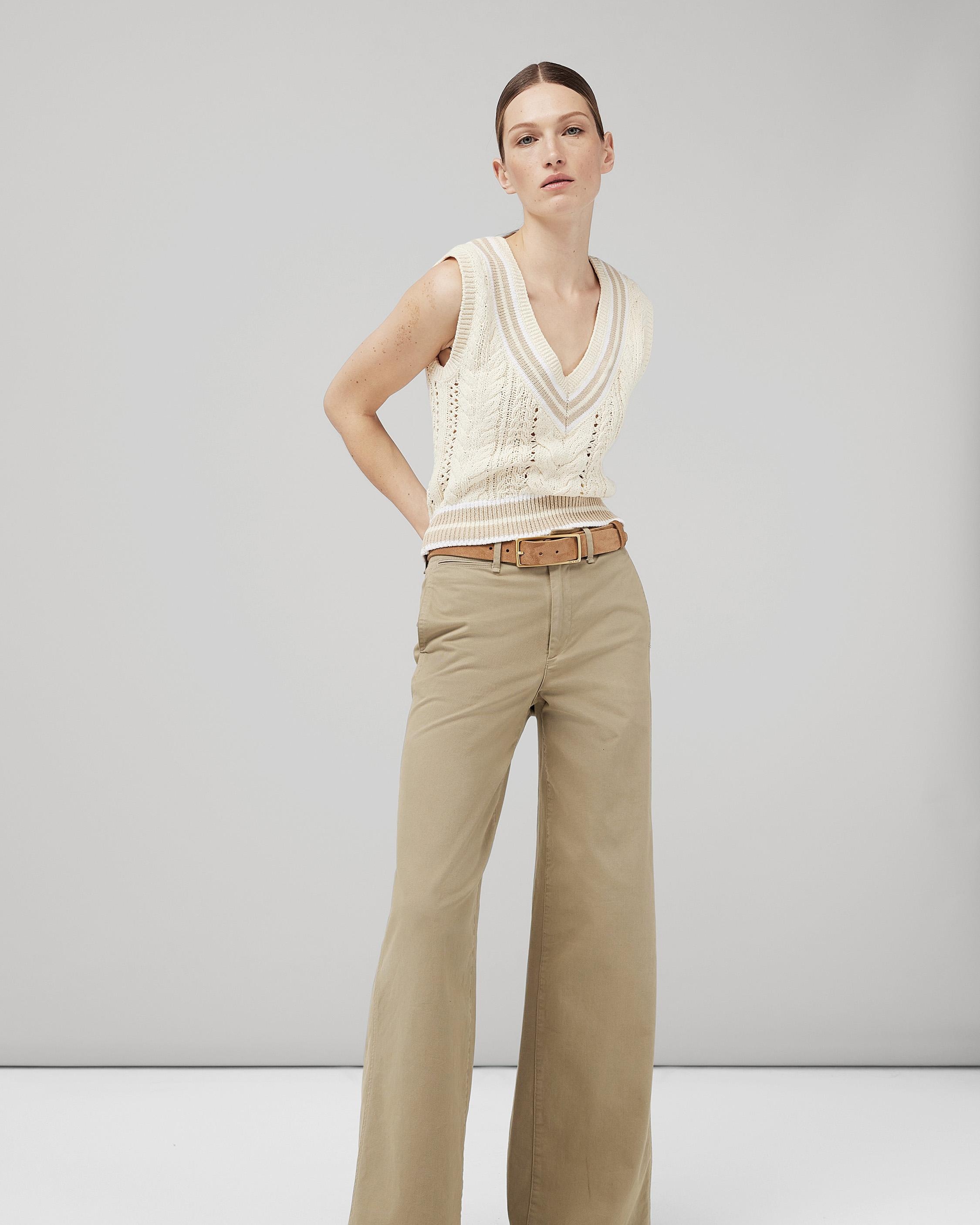 Sofie Wide-Leg Chino - 6