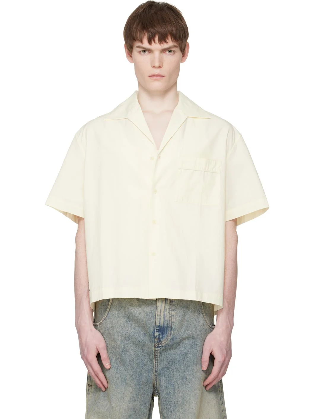 Off-White S/S Pajama Shirt - 1
