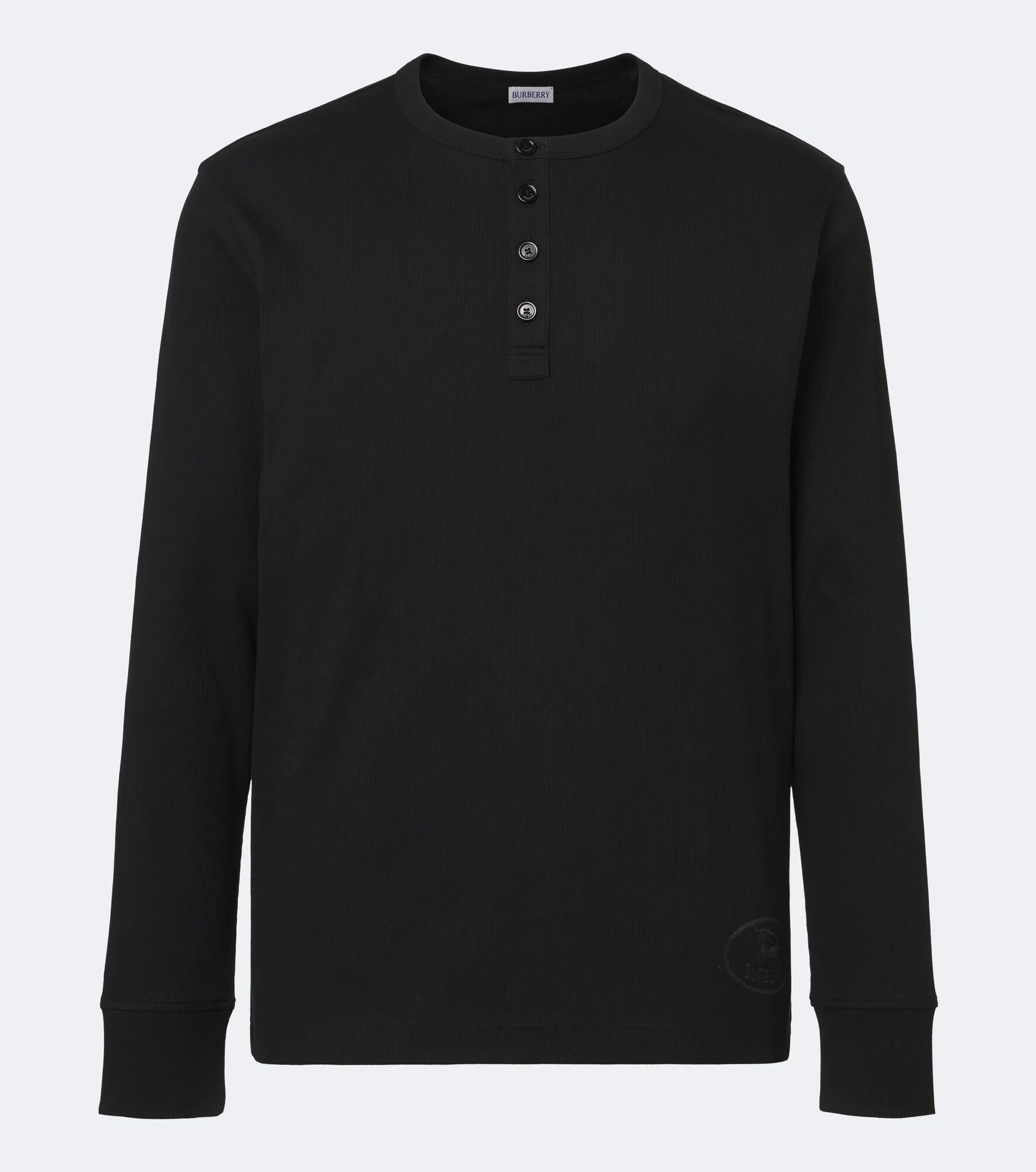 Cotton Henley shirt - 1