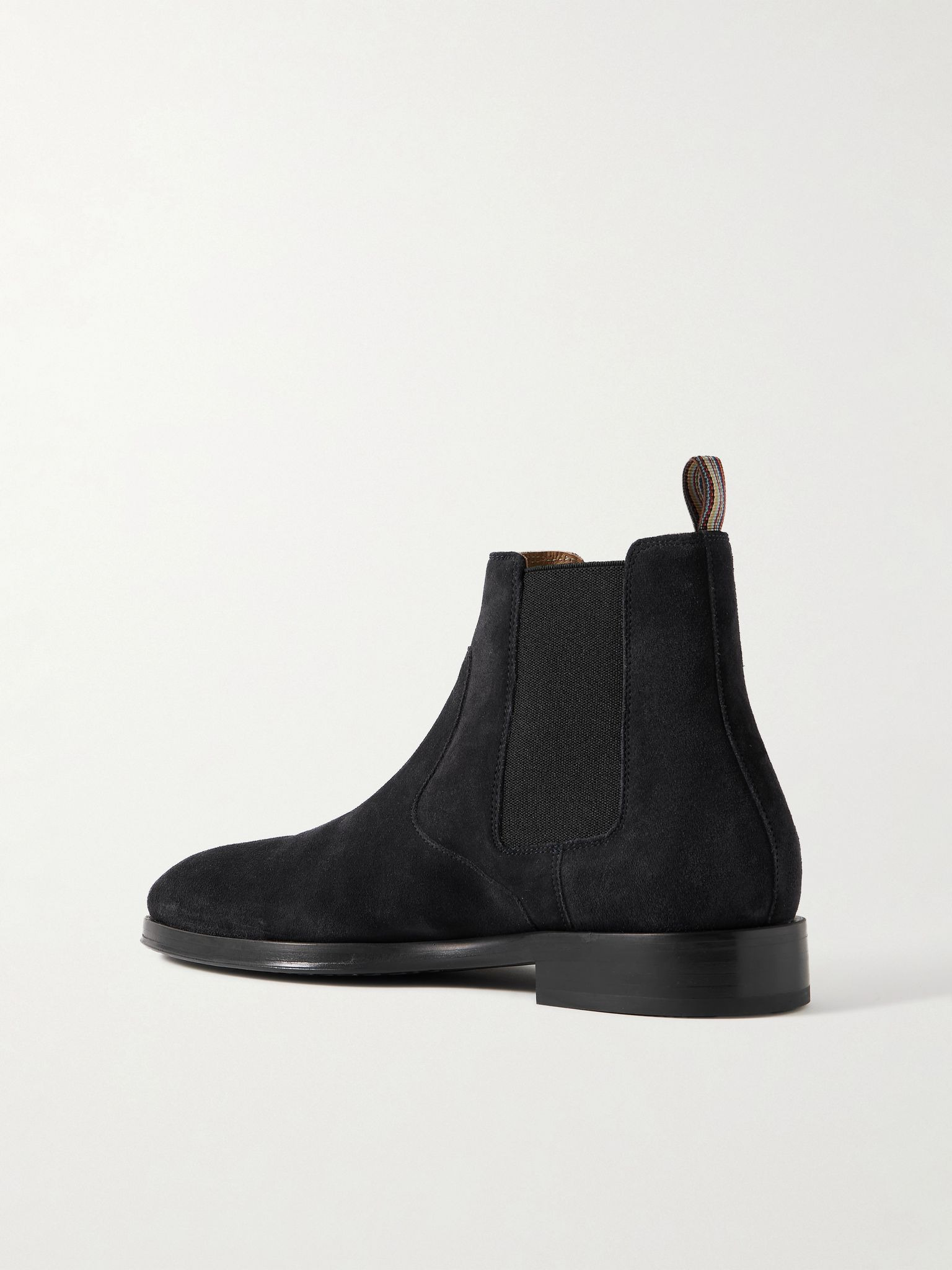 Lawson Suede Chelsea Boots Navy - 4