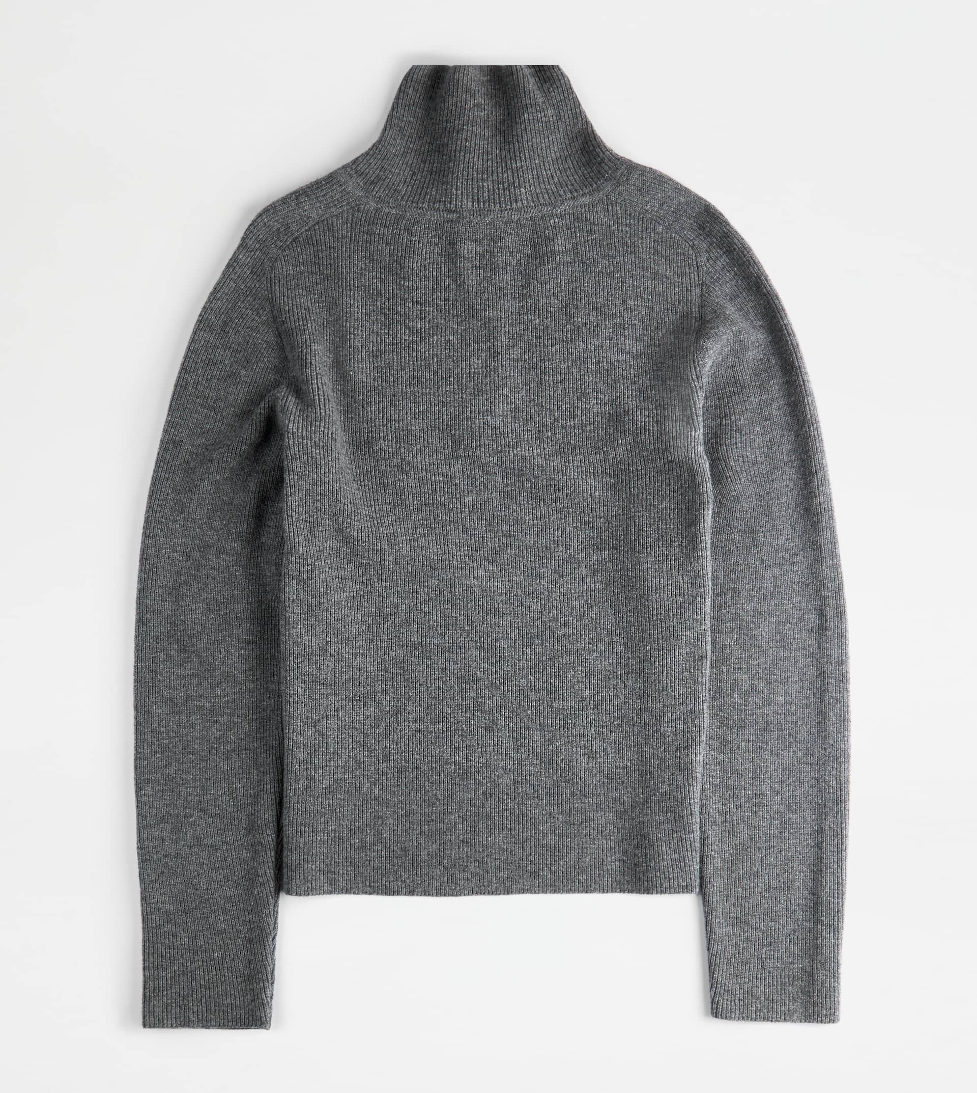 TURTLENECK IN WOOL - GREY - 6
